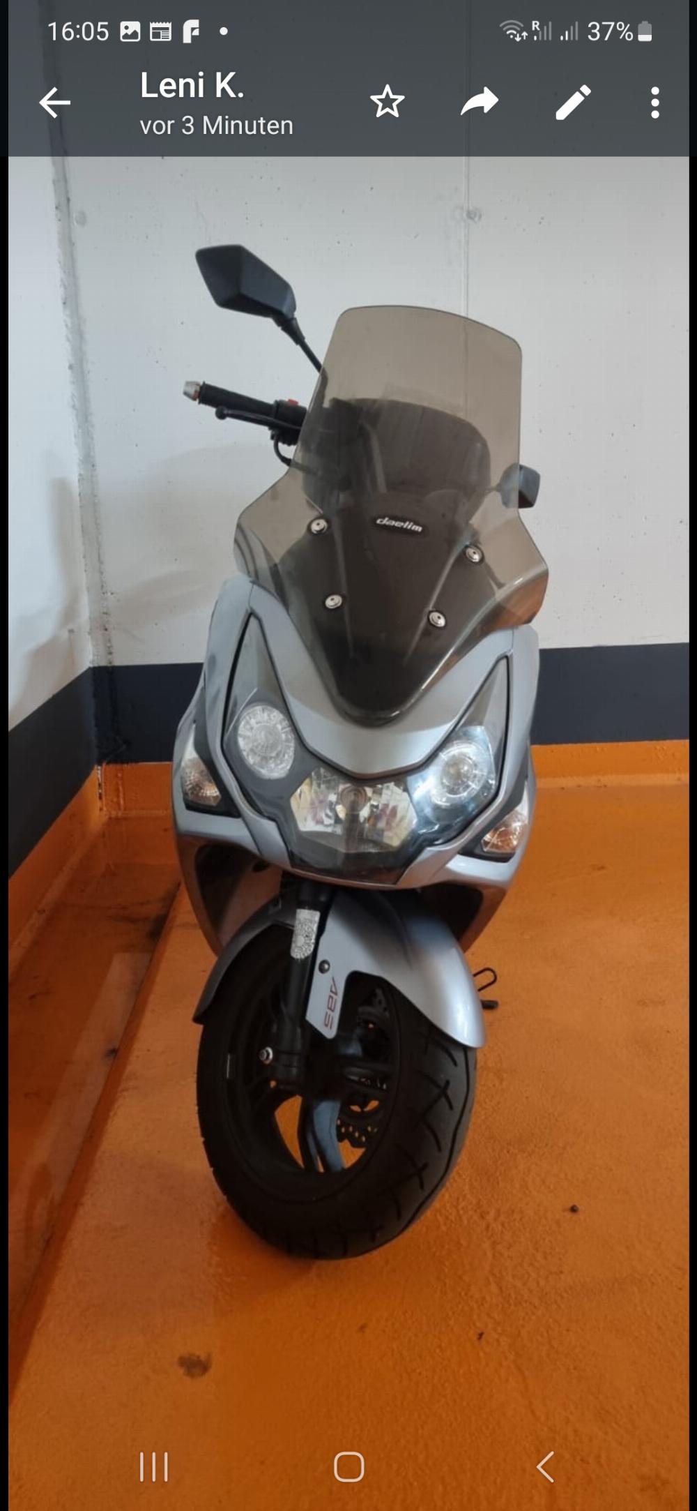 Motorrad verkaufen Daelim S 300 Ankauf